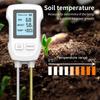 3 in 1 PH/Moisture/Temperature Meter Digital Display Soil  Humidity Detector  Potted Planting