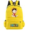 Anime One Piece Backpack for Boy Girl Hildren Back To School Schoolbag Student Kawaii Backpack Luffy Nami Usopp Lightweight Bags