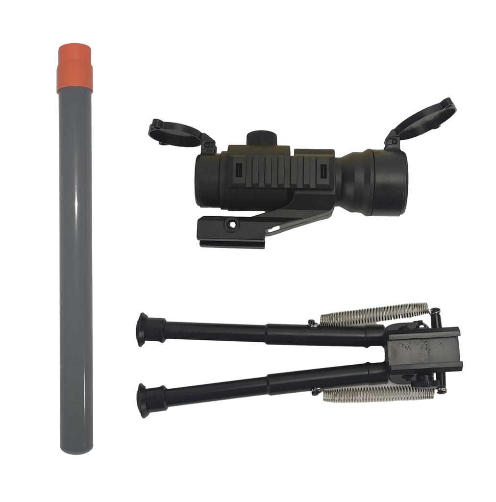 AGM MASTECH AWM Дробовик-бластер с выбросом гильз 40 патронов 12 2 обоймы Бластер Игровой набор для взрослых - Стрелы, Гильзы, (4-зарядная перезарядка) - Мальчики,