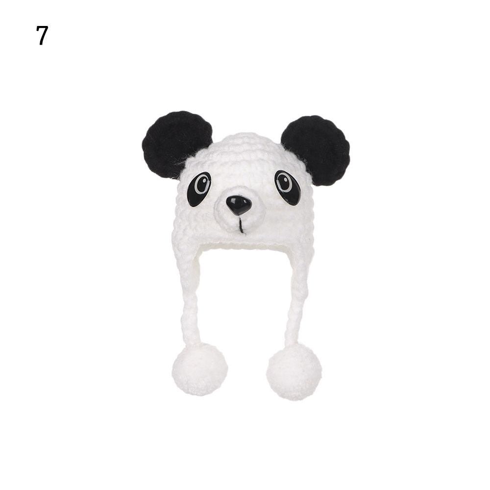 Clothes Accessories Fashion Cloth Cartoon Knitted Hats Doll Knitted Hat 1/12bjd Hat Animal Ear Caps