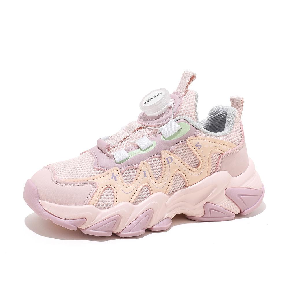 Kids Breathable Mesh Sneakers Walking Shoes School Walking and Daily Activity Youth Everyday Footwear Casual Play Shoes Sizes 30-39