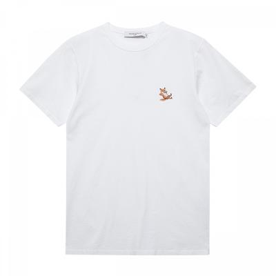 MaiSon KitSune Lm00110kj0008 P100 Футболка мужская с коротким рукавом с нашивкой Chillax Fox