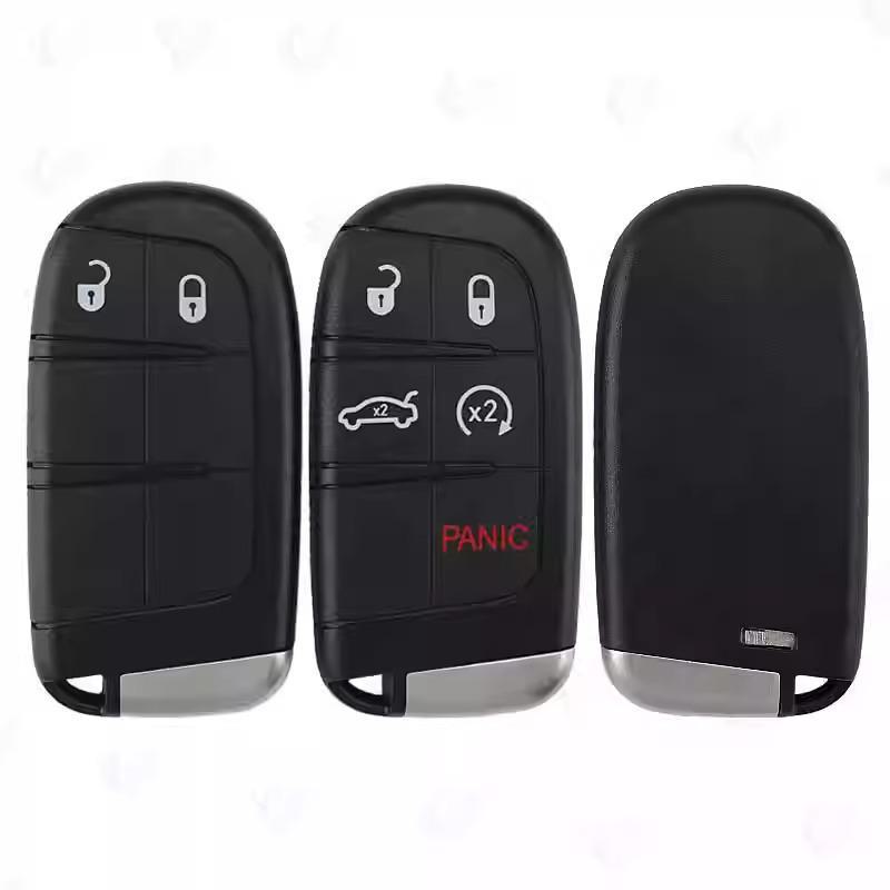 Jeep Smart Card Shell for Freeland, Fiat, Feixiang, and Chrysler Remote Control Key.