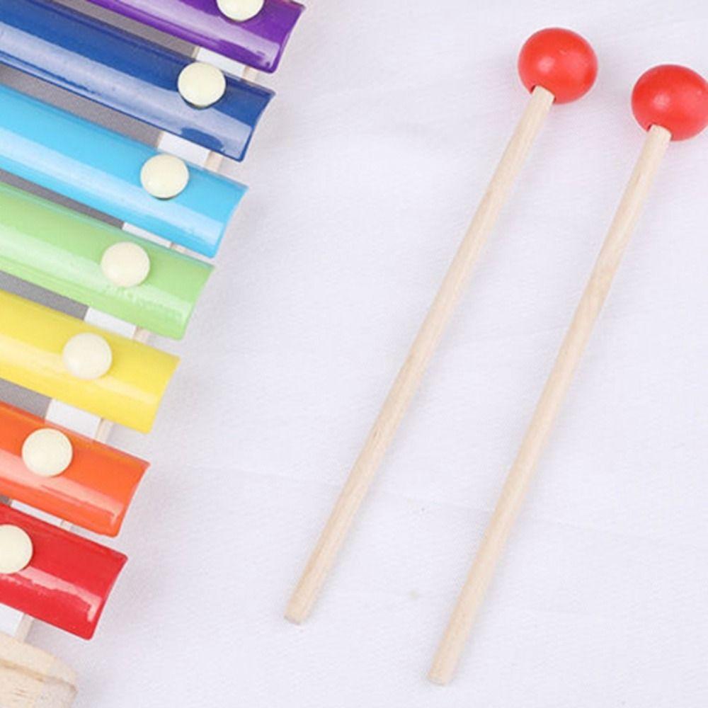 Высококачественные деревянные барабанные палочки Деревянные палочки для маримбы Части музыкальных инструментов Барабанные палочки Дети