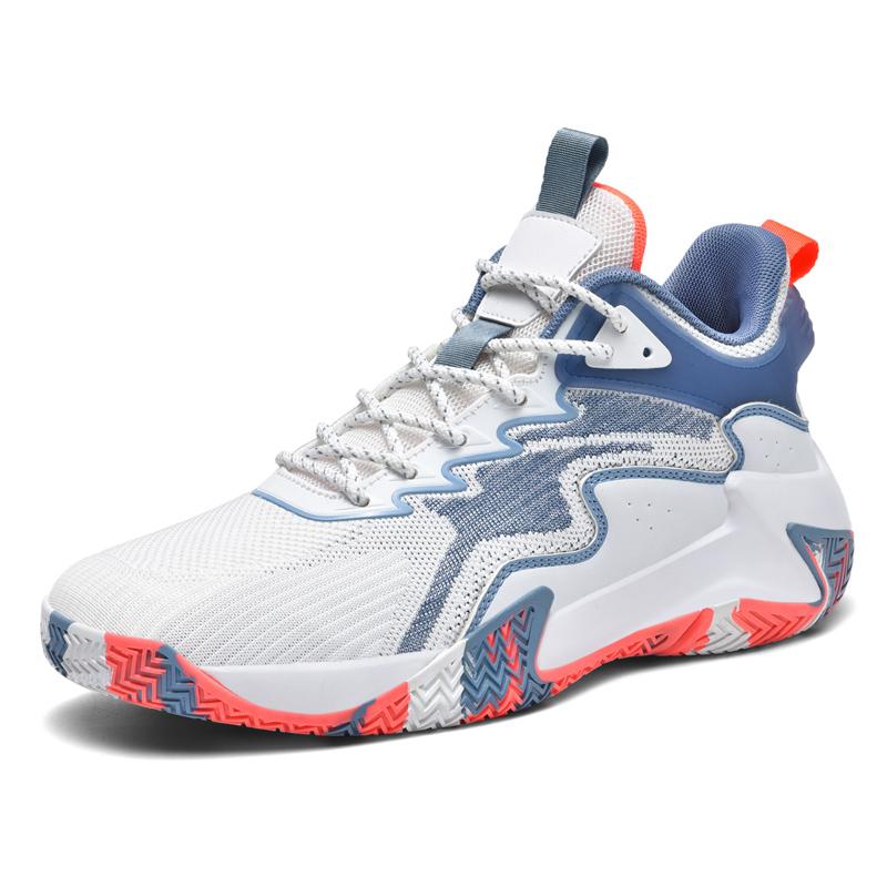 Новые мужские баскетбольные кроссовки Дышащие амортизирующие кроссовки Отскок Противоскользящие Легкие Удобные кроссовки для тренировок на открытом воздухе