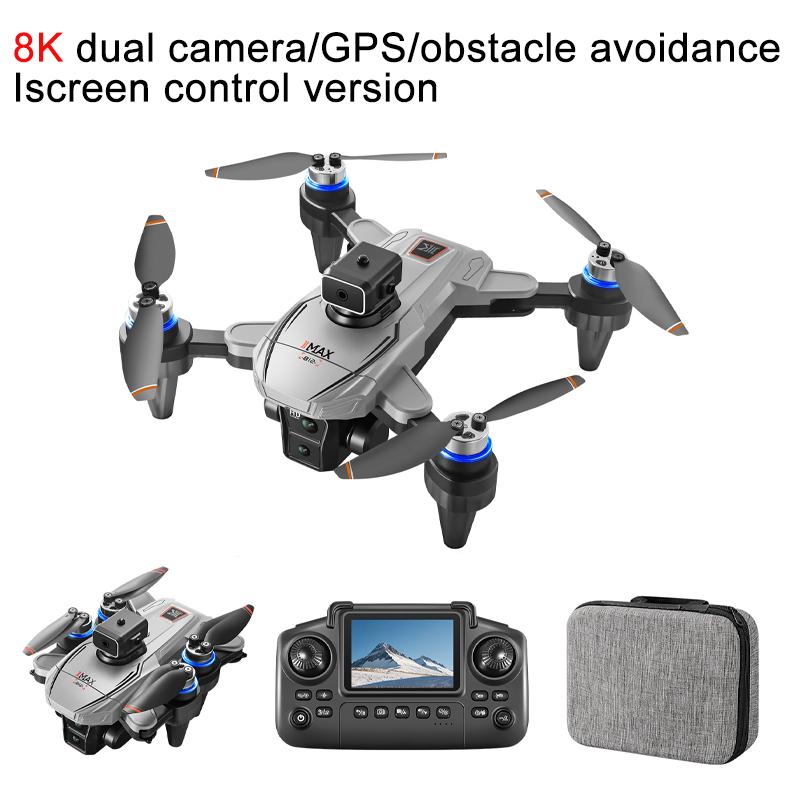 Дрон K812 MAX 8K ESC Профессиональная HD Камера RC Дрон GPS 5G Wi-Fi FPV Квадрокоптер Складной Аэросъемка БПЛА Пульт Дистанционного Управления Игрушка
