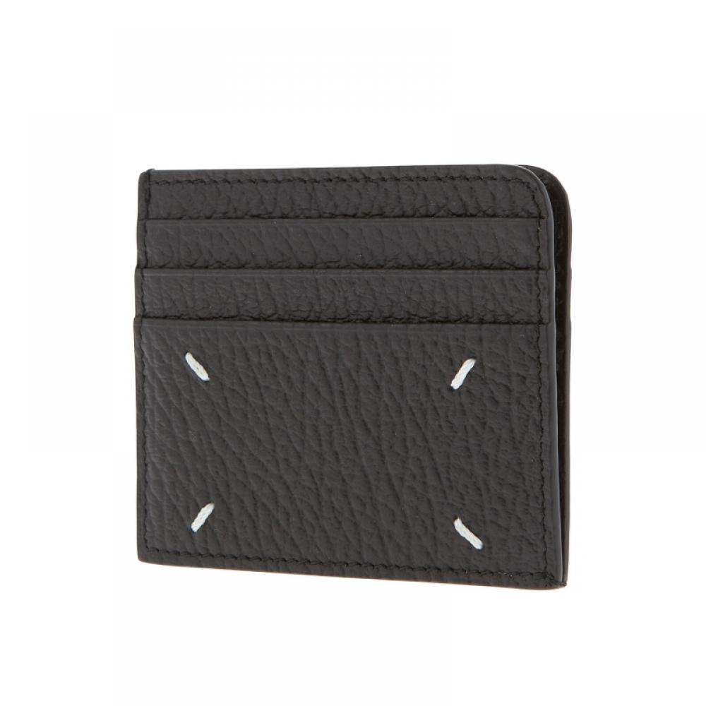 Maison Margiela Sa3vx0007 P4455 T8013 Stitched Grain Card Holder
