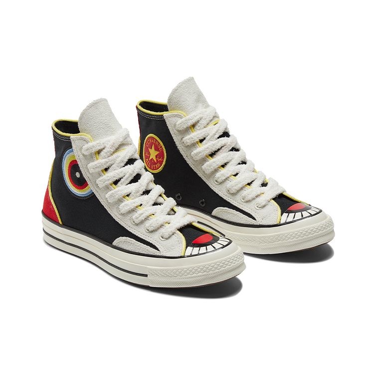 Converse Chuck Taylor All Star 1970-х 'Черно-бело-красные' A05276C