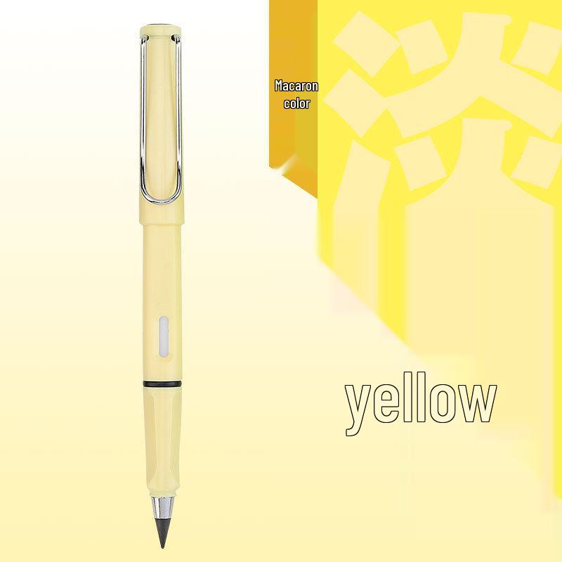 Вечный черный механический карандаш: Не требует заточки, Без чернил, Неломающийся грифель, Идеальный инструмент для письма для студентов