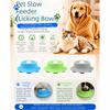 Suction Cup Slow Feeder Bowl Non-Slip Base Pet Feeding Bowl Lick Mat Dog Lick Pad Bowl  Indoor Use