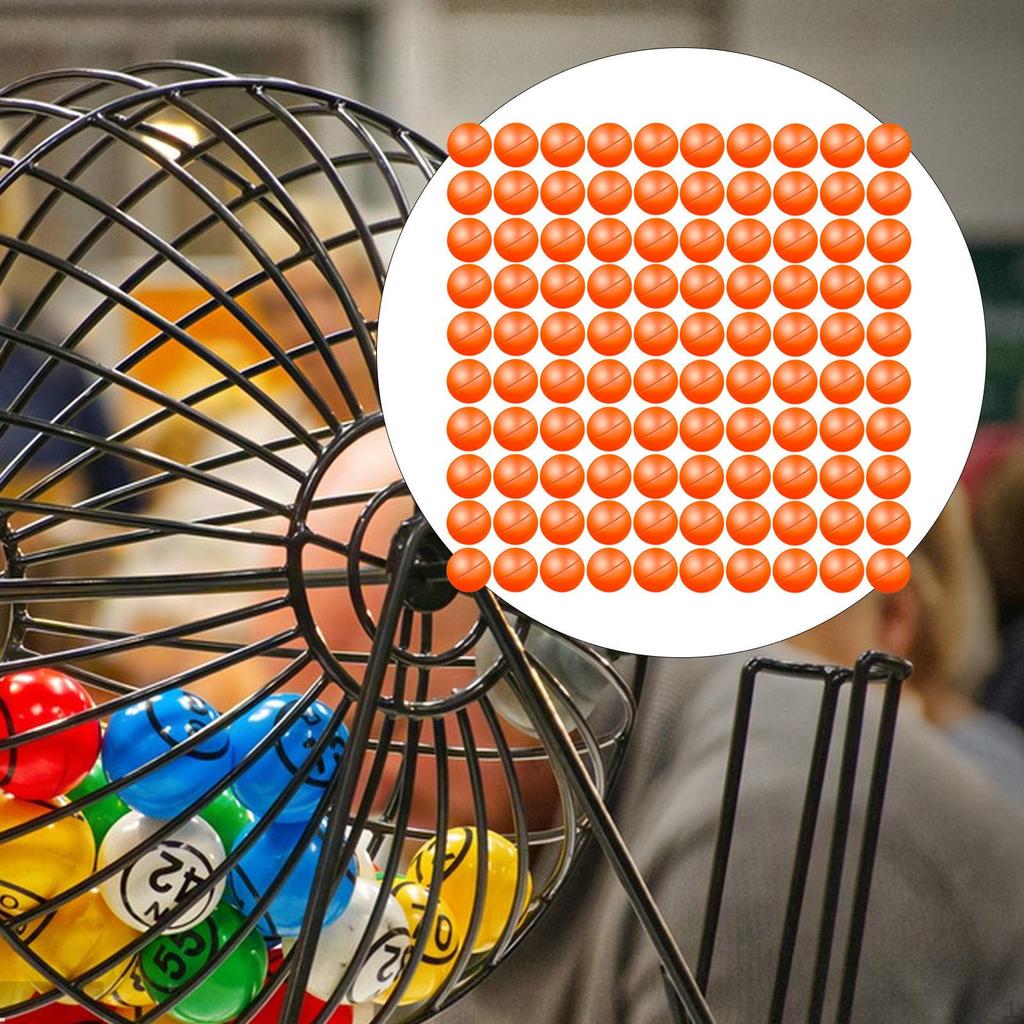 Raffle Balls Bingo for Party Decorative Compact Smooth Lightweight Decoration Round