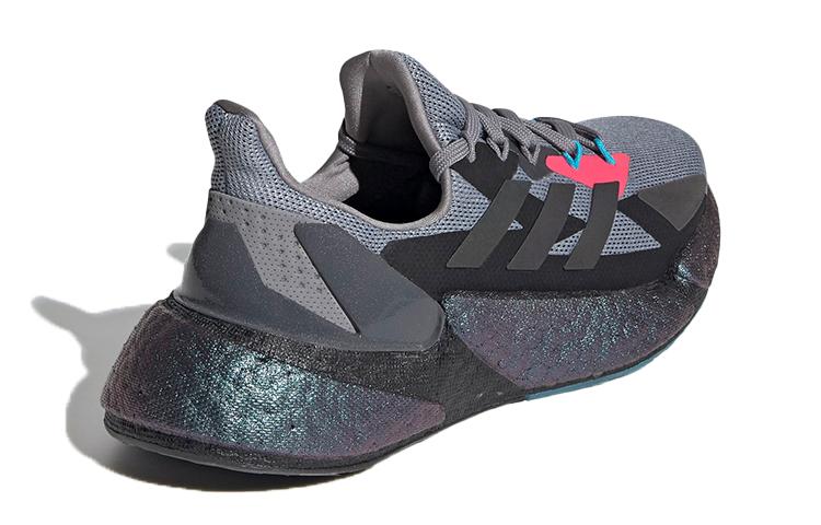adidas X9000l4 Износостойкие Износостойкие Низкие Беговые Кроссовки Серый Черный Подростки FW9296