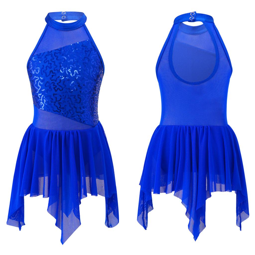 Платье для фигурного катания для детей, одежда для соревнований по фигурному катанию, платья для балета и танцев для девочек