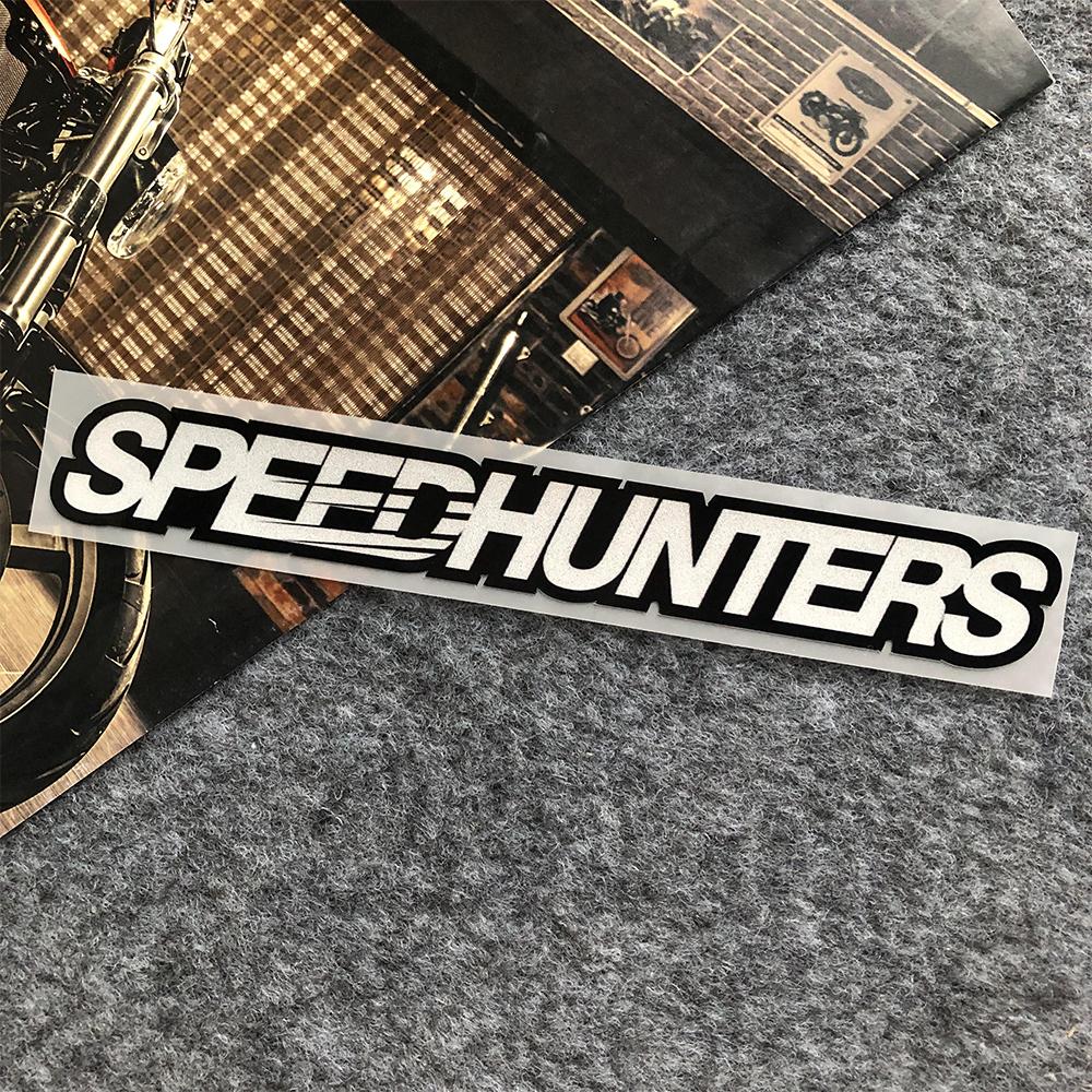 Светоотражающие Лазерные Наклейки на Автомобиль Speed Hunter Jdm На Кузов Стекло Фары Задние Фонари Креативный Текст Декор Аксессуары Наклейка