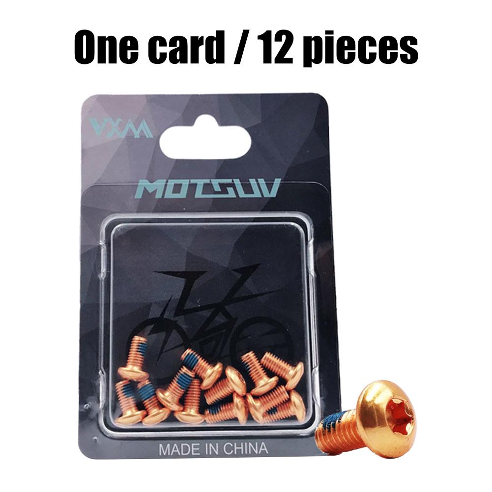 OZ 12 шт. M5x10 мм ротор дискового тормоза горного велосипеда болты Torx T25 крепежный стальной сплав