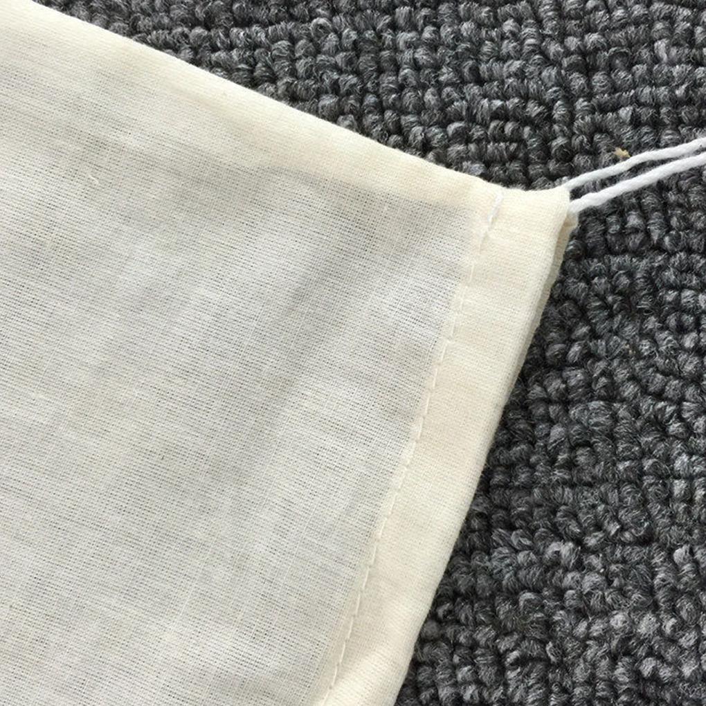 Многоразовый мешок из сырной ткани Фильтр из марли Фильтр для холодной начинки из овощей Фильтрация воды Фильтр для чая и кофе