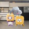 3PCS Set Dolls Lankybox BOXY + FOXY + ROCKY Plush Soft Stuffed Toy Kid Game Figure Plushie Doll Gift