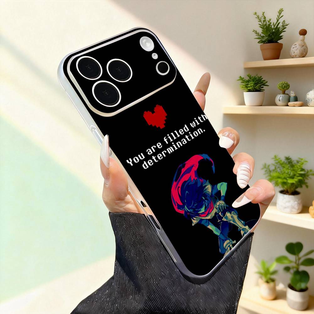 D-Deltarune Kris Игра Крутой Для iPhone 11,12,13,14,15,16,17,Pro,Max,Plus,Mini,SE4,E Чехол для телефона с MagSafe Беспроводной