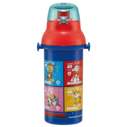 Skater Water Bottle Paw Patrol 480ml Children's Antibacterial Plastic Child Friendly Lightweight Made In Japan PSB5SANAG-A