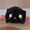 Очаровательная мультяшная кошка-демон плюшевая подушка для расслабляющего сна и стильный аксессуар для рюкзака