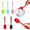 Heat Resistant Silicone Spoon Spatula, Non Stick Kitchen Spatulas, Flexible Scrapers Baking Spatulas For Kitchen Cooking, Mixing, Baking Tool