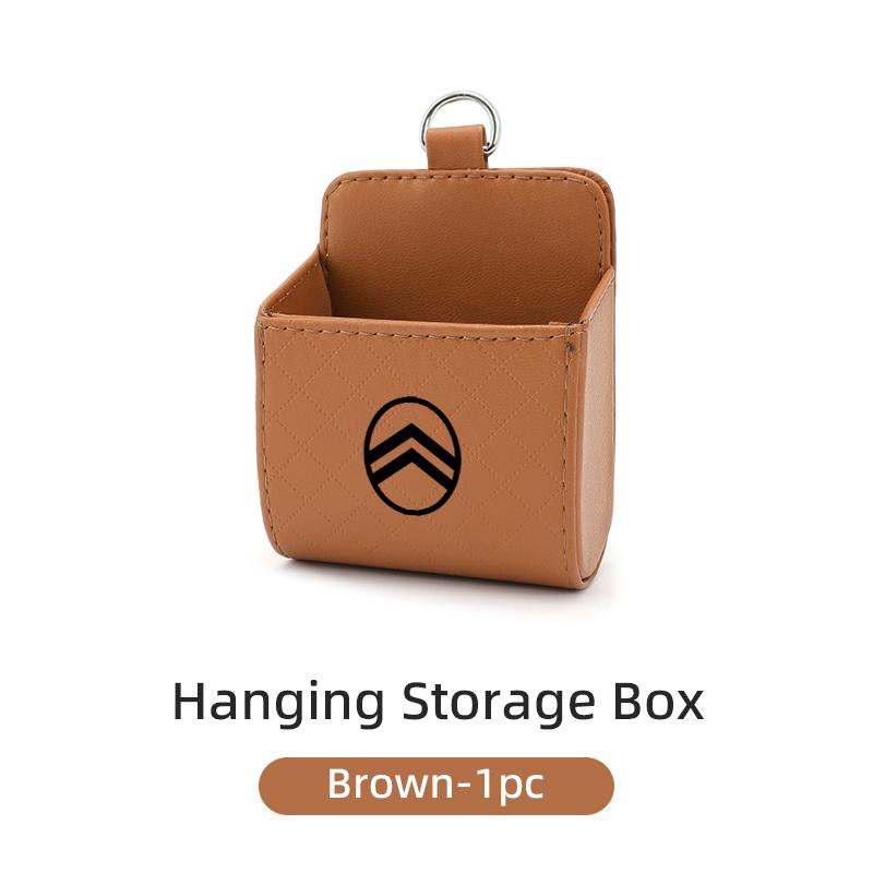 Car Air Vent Storage Box Rhombus Pattern For Citroen C4 C3 C5 C1 C2 Celysee Berlingo Picasso Cactus Aircross Saxo Grand