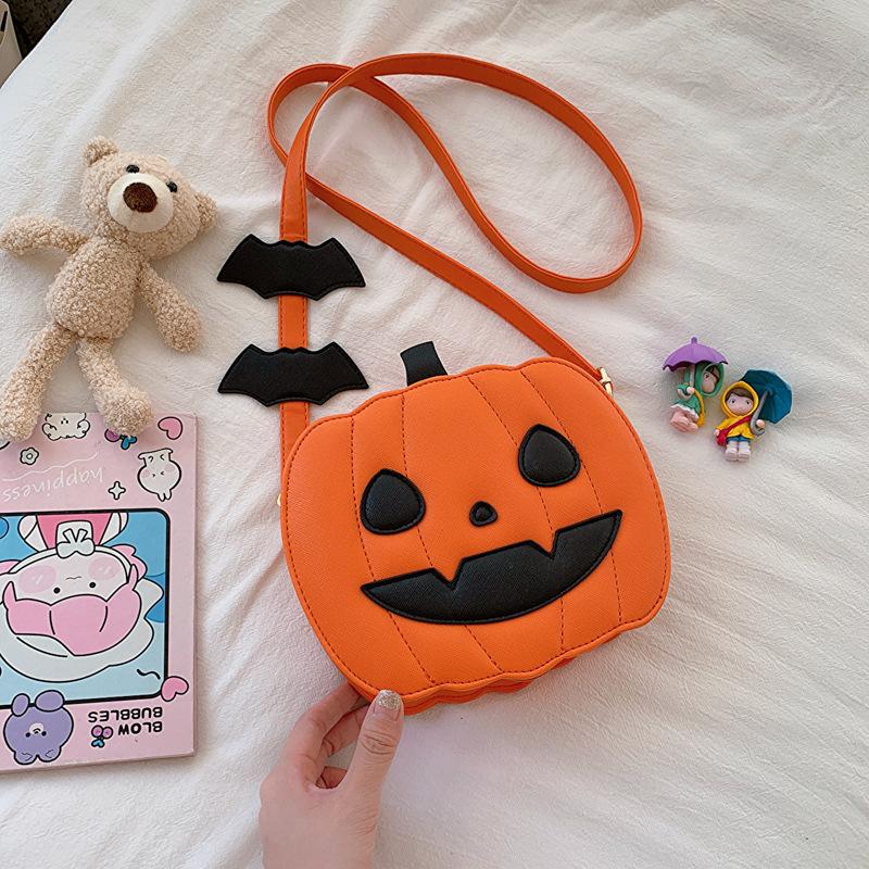 Хэллоуин Забавная тыква 2024 Осень Новая мода Личность Креативная Плечевая Женская Сумка Сумка Через Плечо Кроссбоди