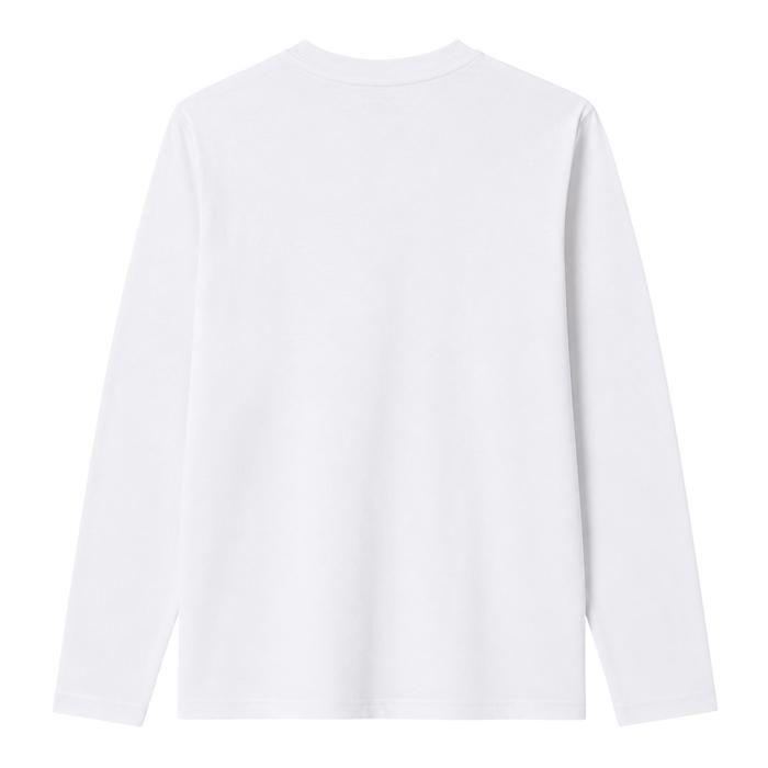 Tee-Shirt Manches Longues inspiré Italie - 100% coton - Enfant - Blanc