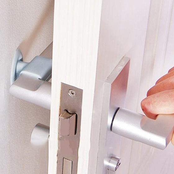 Креативная Защитная Накладка на Дверную Ручку, Замок, Настенный Амортизатор, Присоска KTY