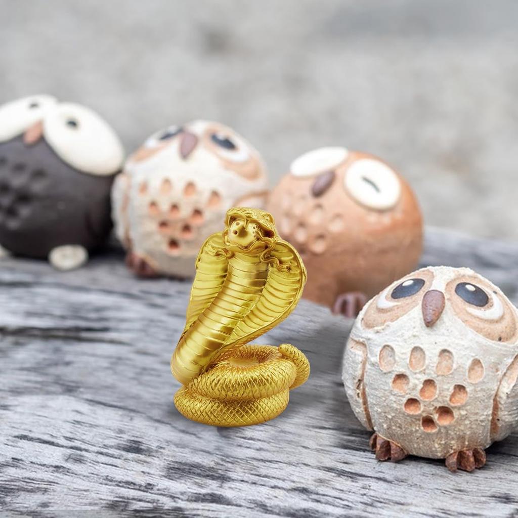 2025 Reiwa 7 зодиакальная змея новогодняя статуэтка зодиакальная змея золотая змея компактный входной талисман змея товары фэн-шуй статуэтка удачи с