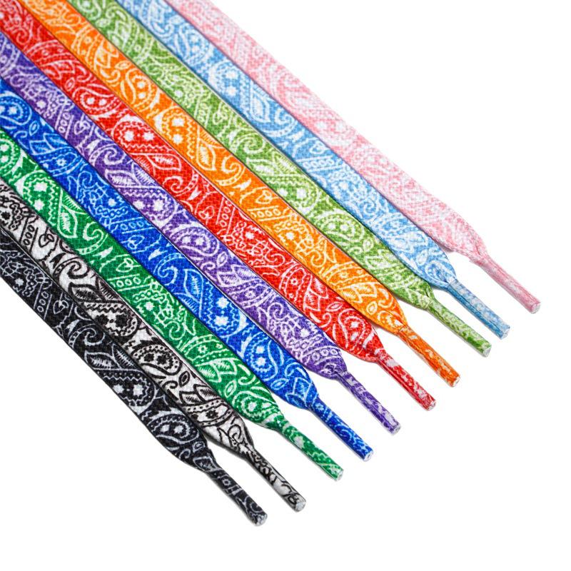 Cashew Flower Shoelaces for Air Force 1, Canvas Shoes, and Dunk Sneakers – Unisex