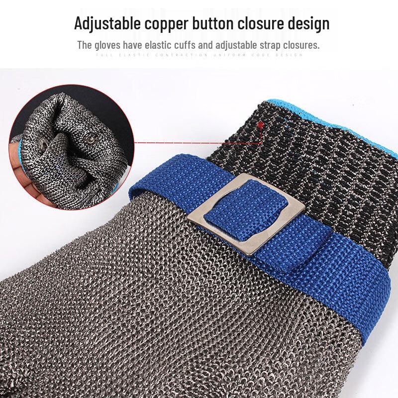 XunJing Level 5 Anti-Cut Stainless Steel Gloves