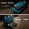 For Samsung Galaxy S23+ Case CASEME C49 Compatible with MagSafe RFID Blocking Detachable Wallet Leather Phone Cover