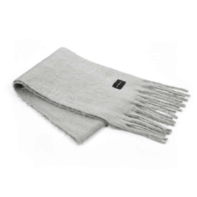 NICK&NICOLE PREMIUM BOLD SOFT MUFFLER_GRAY