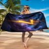 Football Number Seven Beach Towel, Quick-drying, Easy to Care for, Suitable for Both Fitness and Beach Vacations,Sports Essential