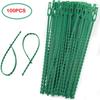 50/100Pcs Reusable Plastic Plant Support Clips Clamps Plants Hanging Vine Garden