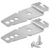 2Pcs 8269145 Dishwasher Mounting Bracket Replacements Sturdy Stable Performance Rustproof Spare