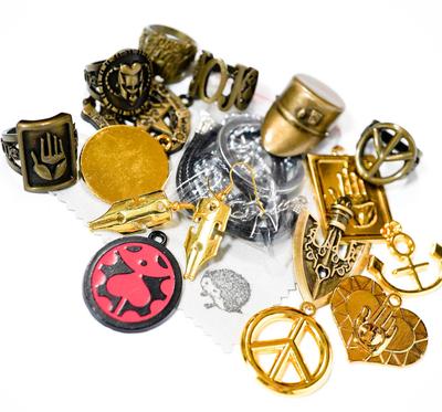 Набор брелоков Подставка Стрела JoJo's Bizarre Adventure Джонатан Ожерелье Косплей Аксессуар