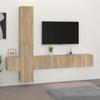 VidaXL TV Unit Set 5 Pcs Sonoma Oak Engineered Wood 3114248