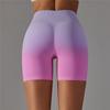 Nessaj Бесшовные спортивные шорты с градиентом, шорты для йоги с высокой талией, леггинсы, женские колготки для йоги с подъемом бедер