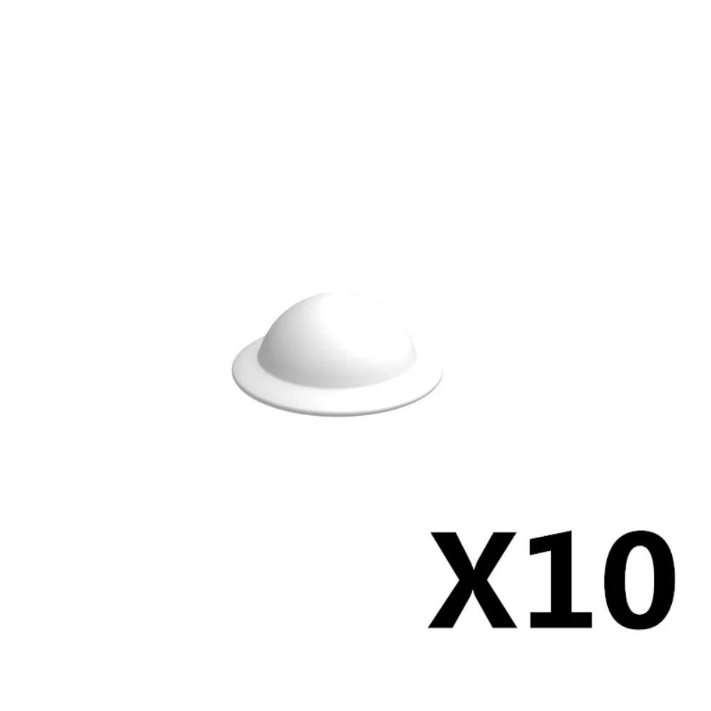 MOC Medieval Soldier Building Blocks King Beard Military Helmet Scarf Goggles Belt Cowboy Hat Duck Cap Mini Toys Brick Gift K042