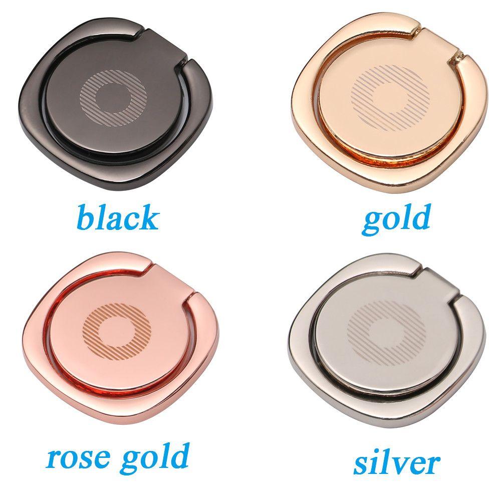 Сверхтонкая подставка для мобильного телефона из алюминиевого сплава, держатель-кольцо для пальца, автомобильный кронштейн, вращение на 360 градусов, настольная