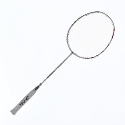 YONEX Ракетка для бадминтона ASTROX 02 Ability Бело-розовая 4U-5, Предварительно натянута,
