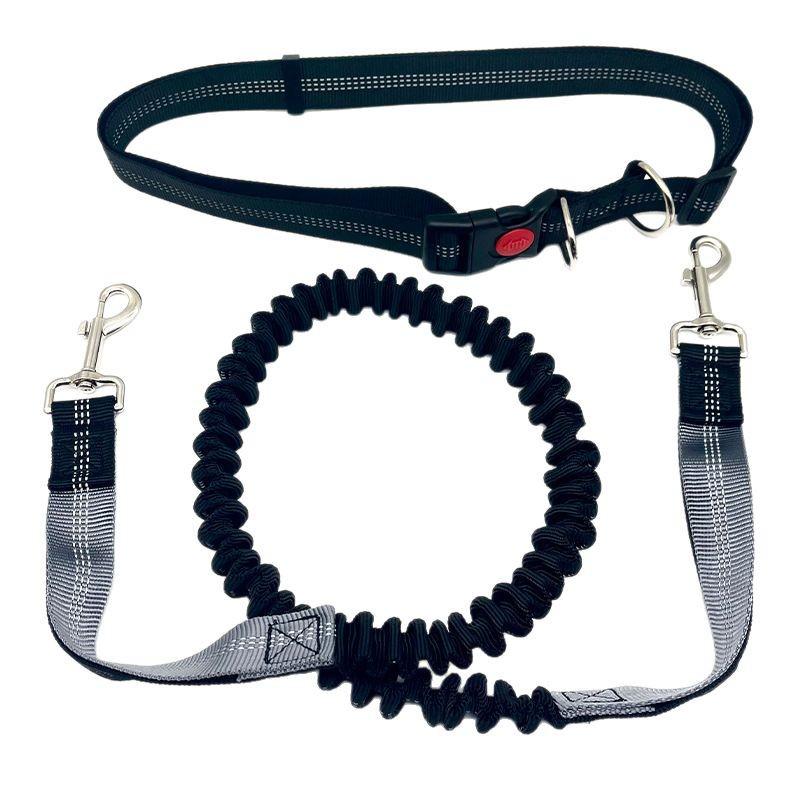Large Dog Running Waist Leash – Convenient Hands-Free Pet Leash