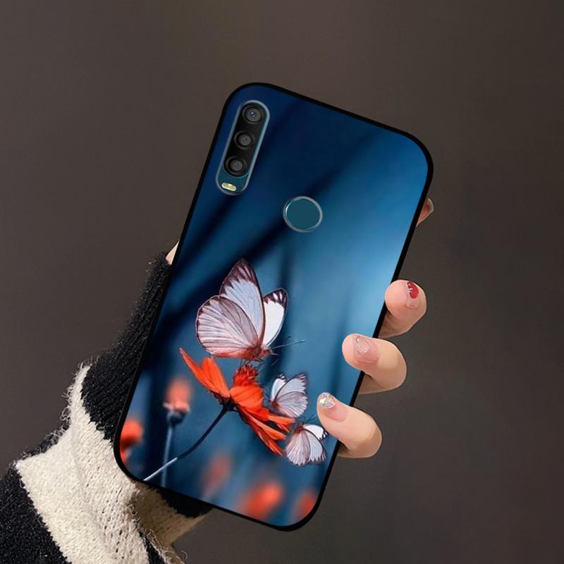 Чехол для телефона Alcatel 1SE 2020 Case 5030F 5030U Силиконовый Мягкий Расписной Милый TPU Coque Для Alcatel 1SE Light Fundas 4087U Capa