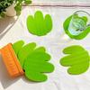 Anti Scald Cactus Coasters Set Creative Heat Resistant Cactus Cup Mat with Stand Green Drink Insulation Pad Home Decor