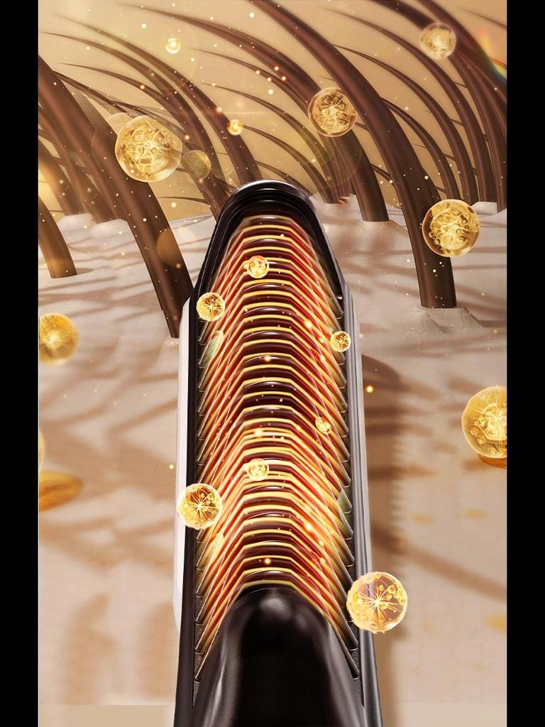 Беспроводной выпрямитель для волос Type-C с защитой от ожогов и отрицательными ионами 2024 года