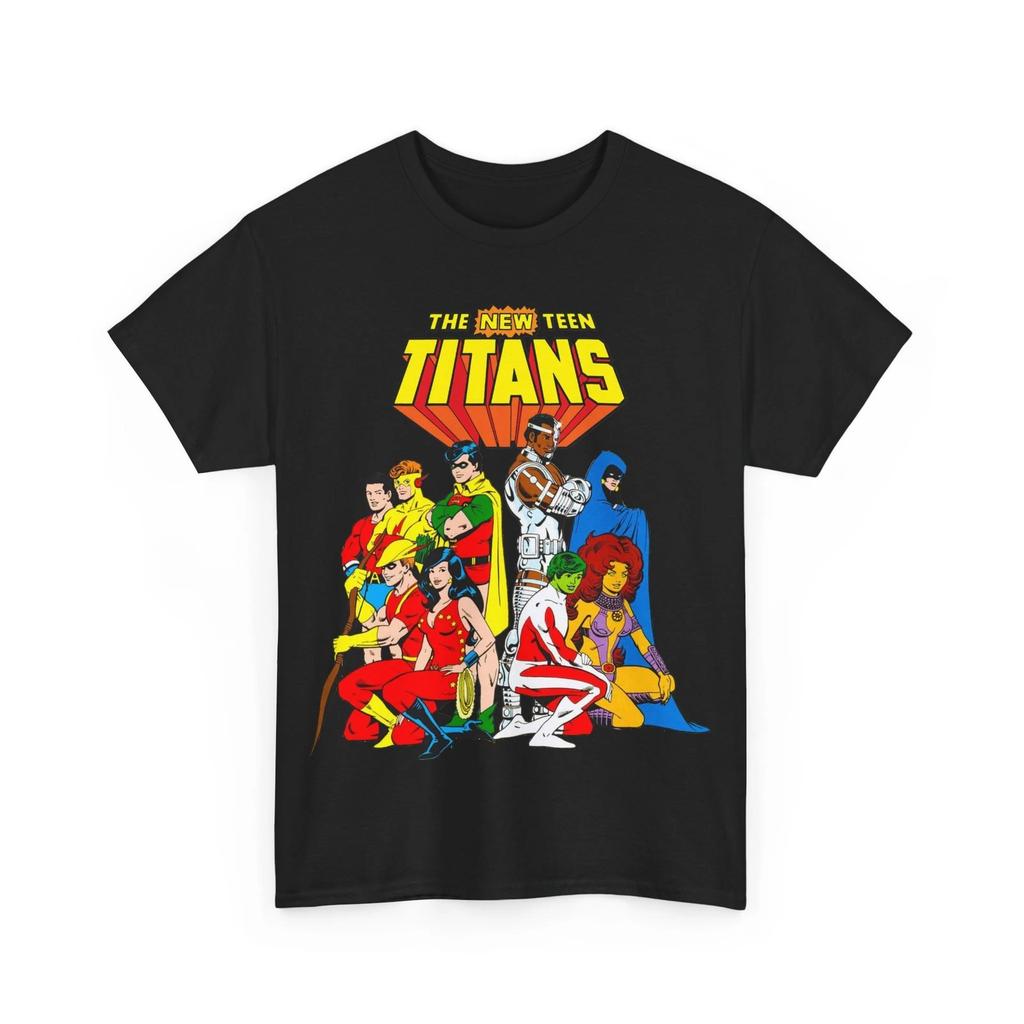 Новая футболка Teen Titans - Арт Джорджа Переса - Робин, Чудо-Девушка, Звездный Огонь, Рейвен