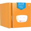 Target Publications Big Square Ruled Notebooks | Square 9 Mm | 76 Pages | Hard Brown Cover | 15.5 Cm X 19 Cm Approx | Ma