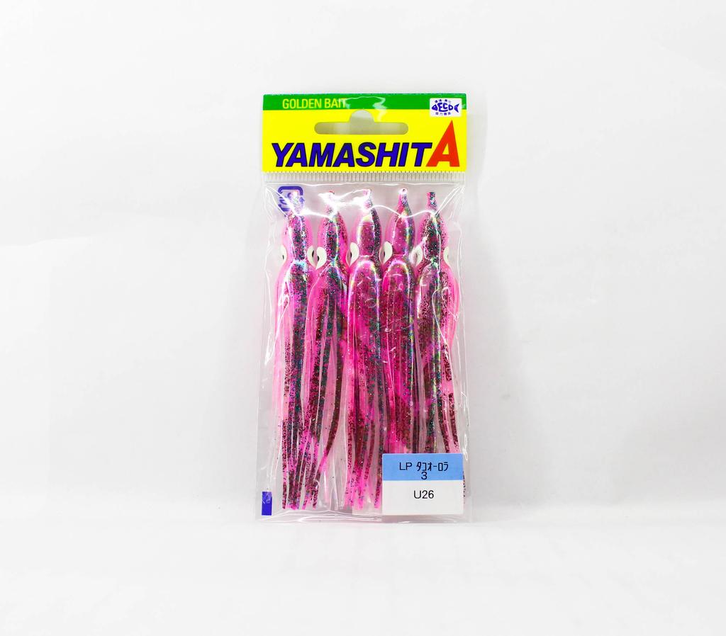Yamashita Юбка Octopus Aurora в форме кальмара 3 дюйма (5 шт в упаковке) У26 (5147)